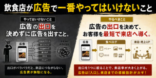 飲食店が広告で一番やってはいけないこと