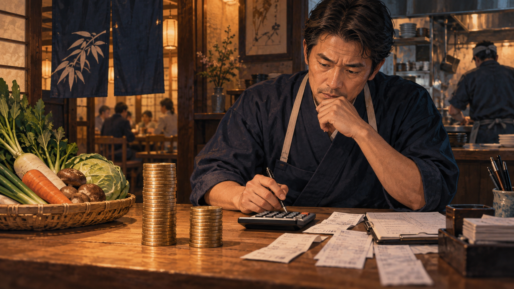 原価や人件費を確認し売上と利益の違いを考える経営者