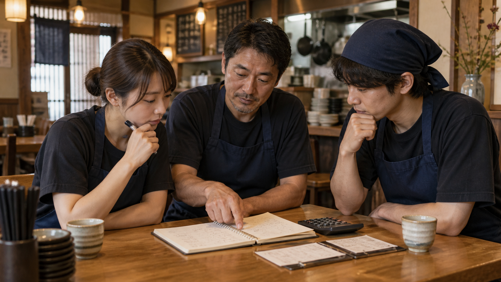 教育に使う時間と費用を計画するチーム（AI生成イメージ）