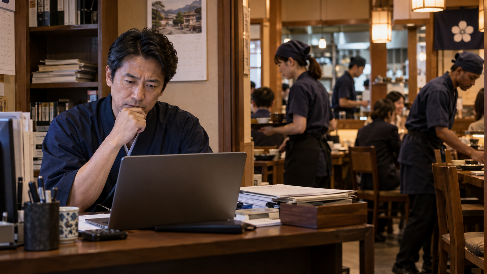 特定技能の受入れ停止を確認しながら営業を支える飲食店チーム